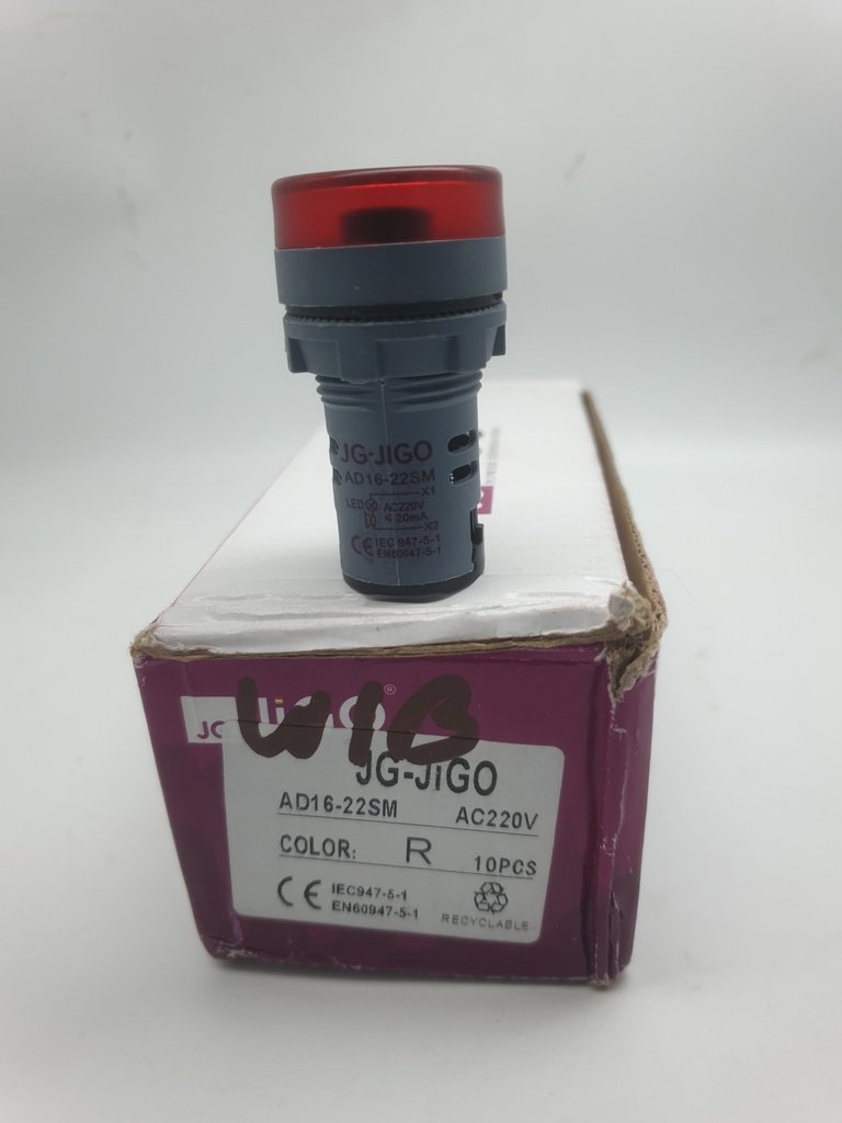 AD16-22SM JG-JIGO LED Indicator Light Pilot Signal Lamp