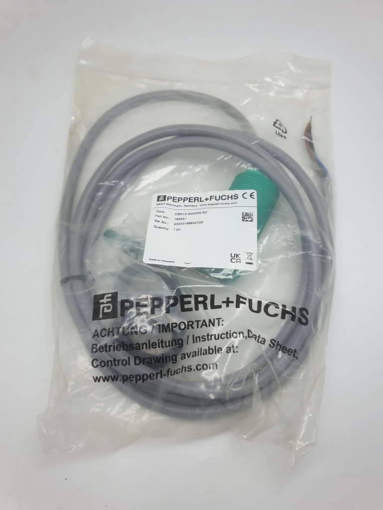 CBN15-30GK60-E2 P&F Capacitive Sensor