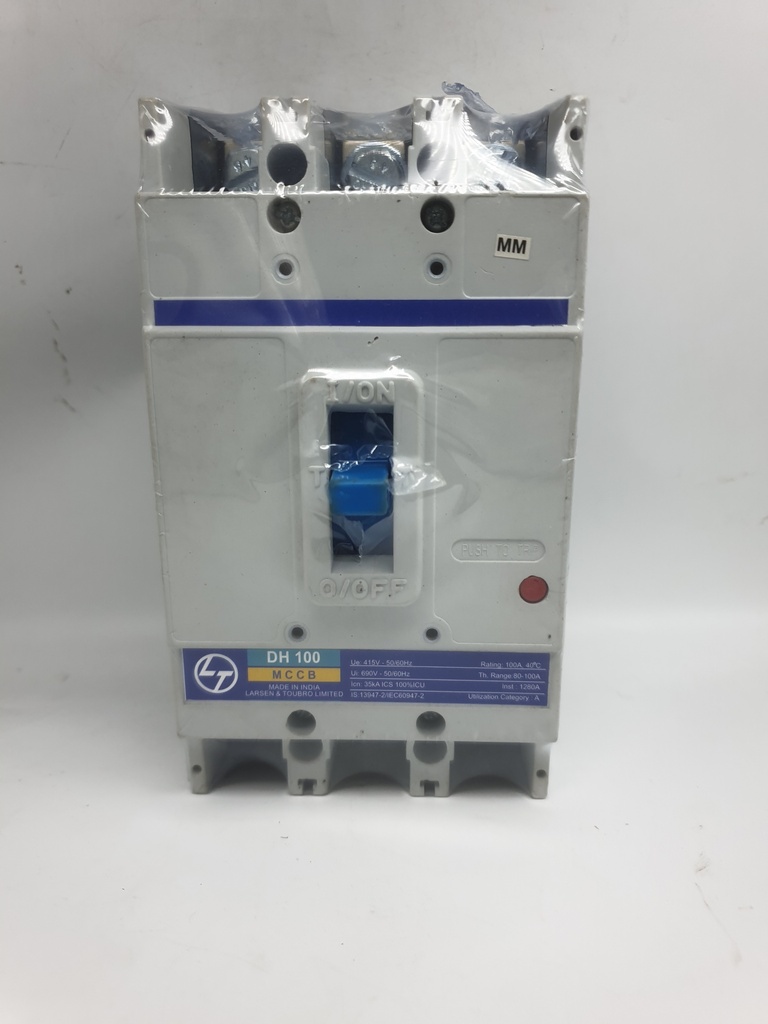 DH 100 L&T MCCB 100 AMP 3 POLE