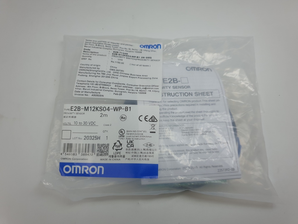 E2B-M12KS04-WP-B1 OMRON Proximity Sensor