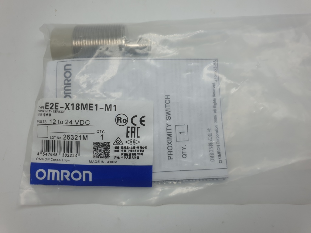 E2E-X18ME1-M1 OMRON Omron Cylindrical Proximity Sensor