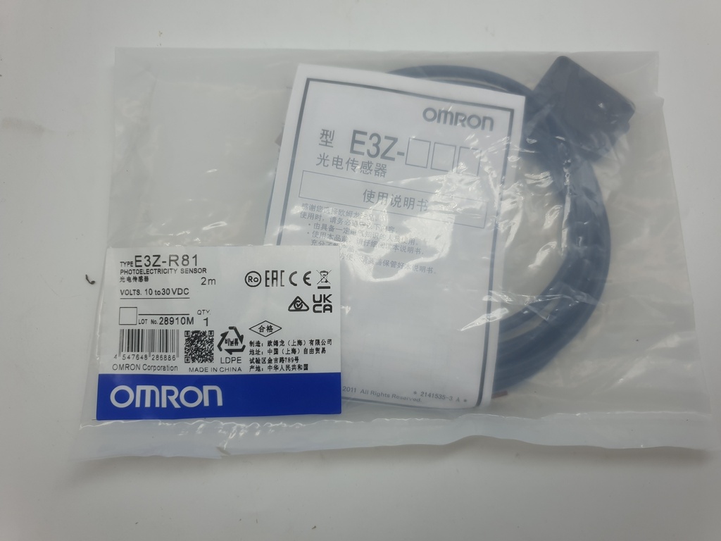 E3Z-R81 OMRON Compact Photoelectric Sensor