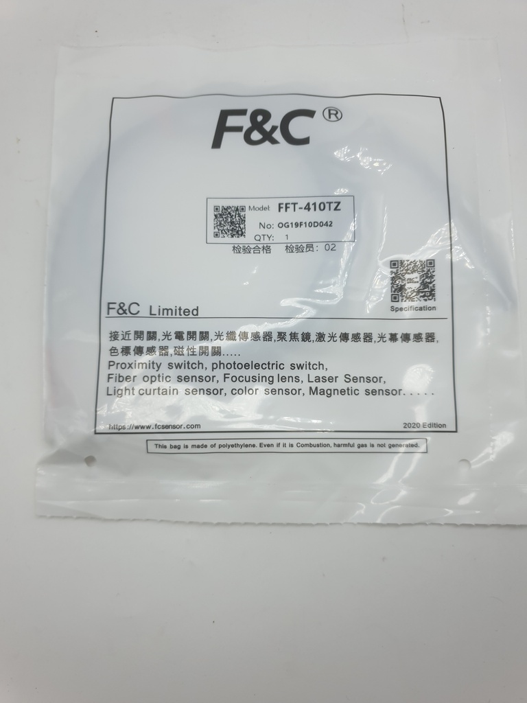 FFT-410TZ F&C Fiber Optic Sensor
