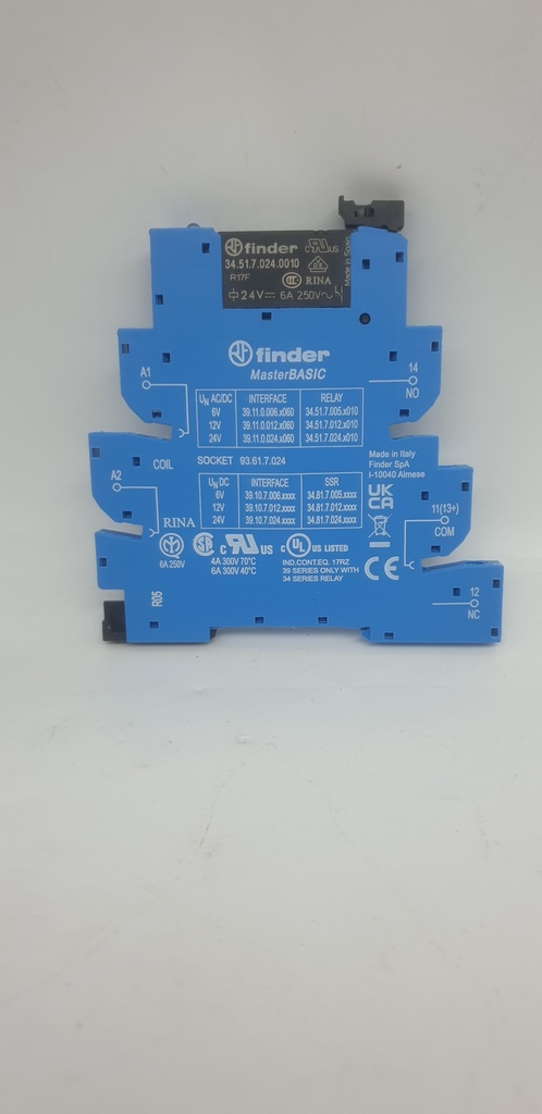 39.11.0.024.x060 Finder MasterBASIC 39 Series Relay Interface Module