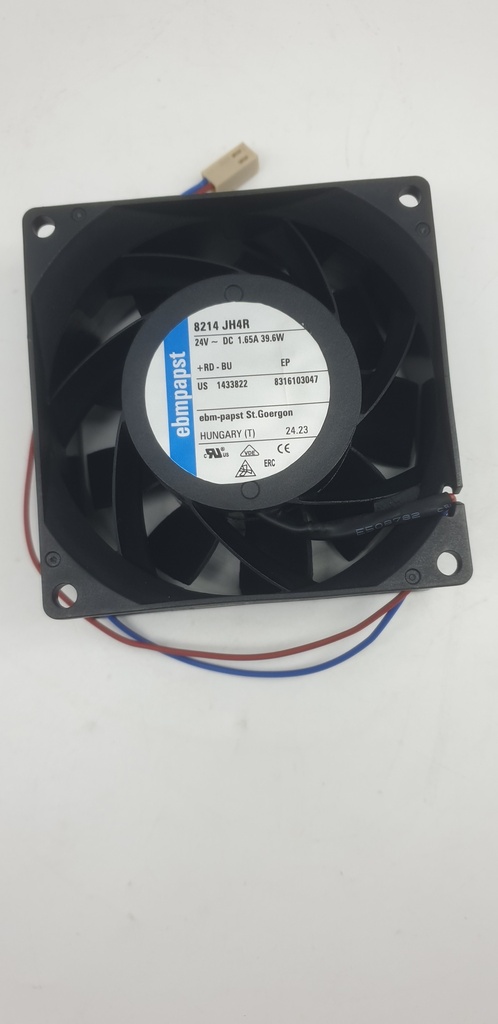 8214 JH4R EBM-PAPSTaxial cooling fan.