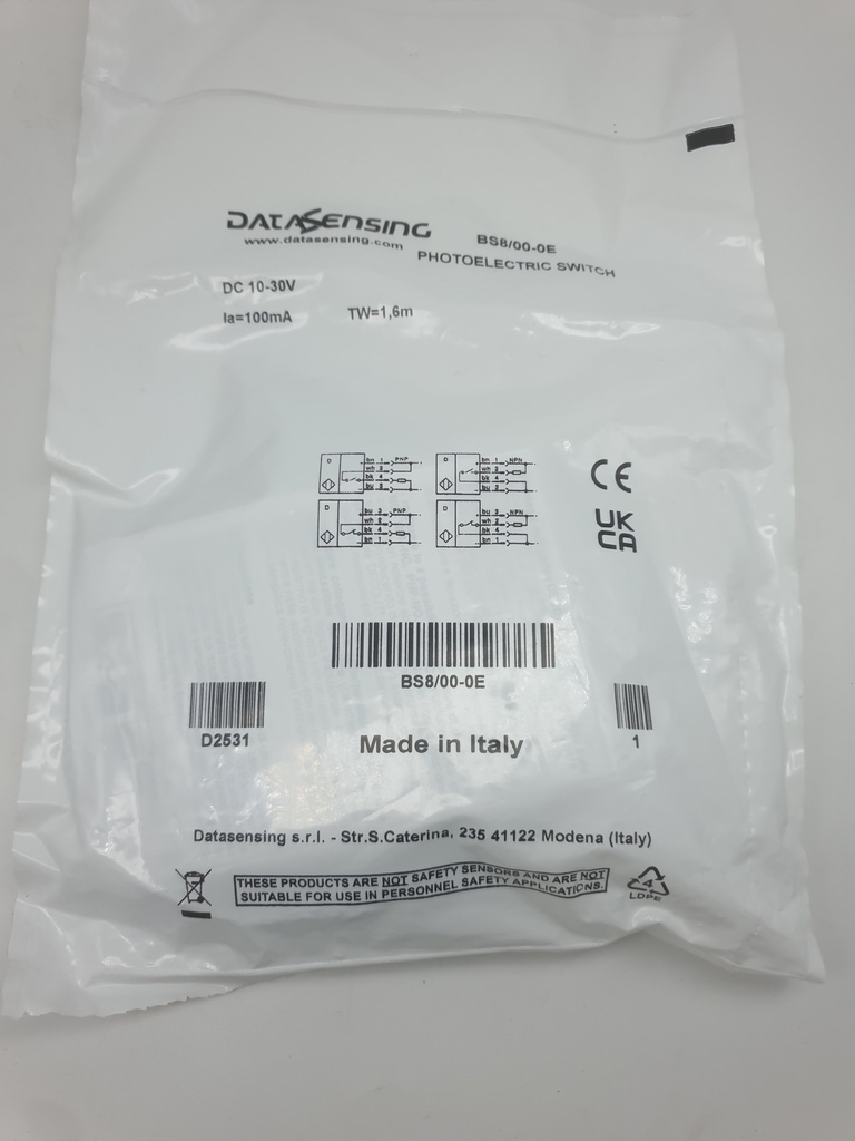 BS800-0E DATASENSING photoelectric switch