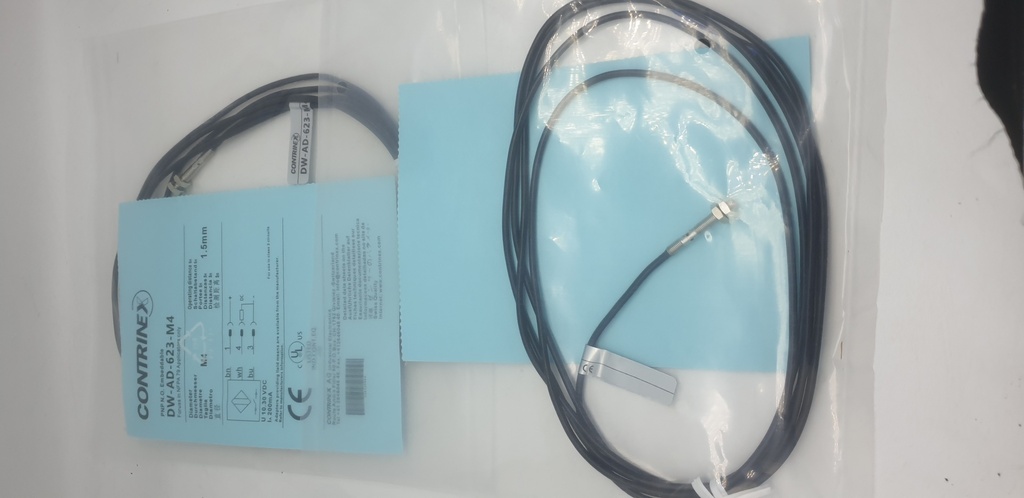 Contrinex DW-AD-623-M4 inductive proximity sensor.
