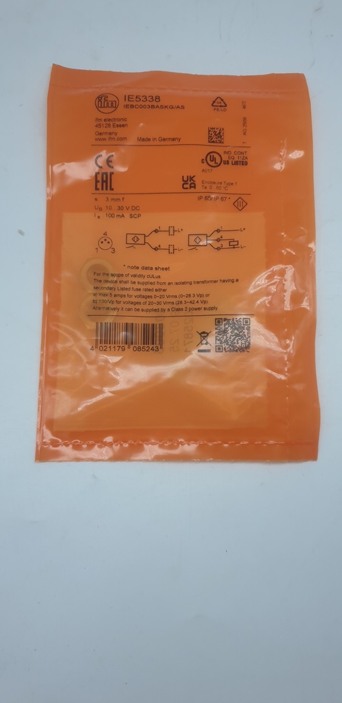 IE5338 IFM  Inductive Proximity Switch.